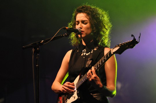 St. Vincent, Coachella 2012. Image by Jason Persse