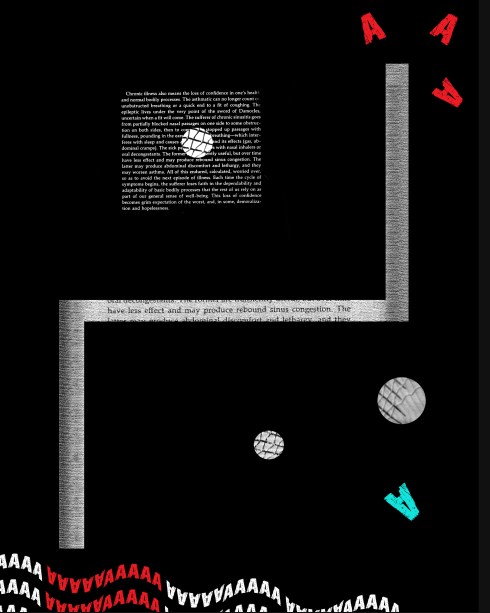 refuse from the machine