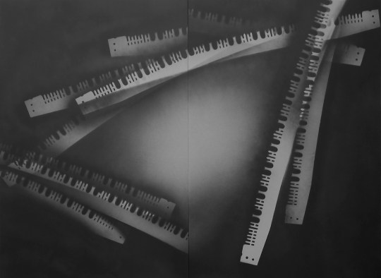 “The Secret Life of Wind” 48”x64” graphite on gessoed panel