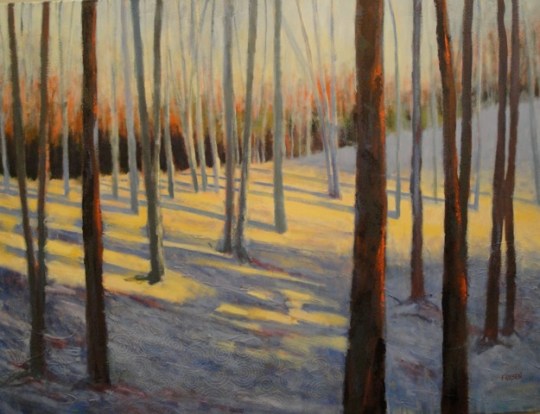 Telluric Rhythm / 36" x 48" / acrylic on canvas