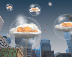 "The Dreamer II" , Digital Imaging, 2013