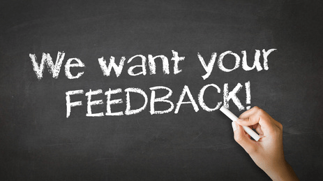 We want your feedback fotolia