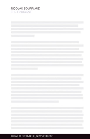 Nicholas Bourriaud The Radicant