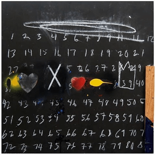 Raymond Saunders http://3.bp.blogspot.com/-mSE5ZwhY3cA/UpQnzPXwwGI/AAAAAAAABKk/w-vPZHOguiU/s1600/fc1bde7eb465d537beb736673078f3f3%5B1%5D.jpg