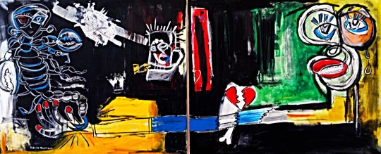 The artist and the scorpion