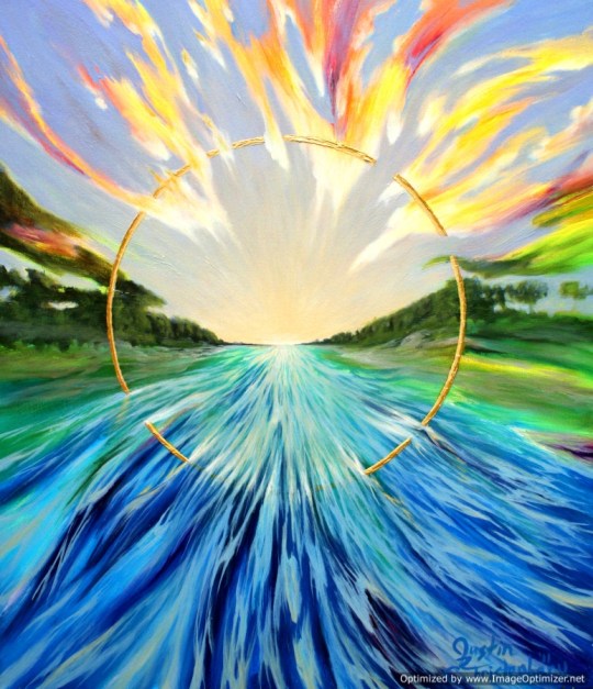 Forward, 36"x48" acrylic on canvas (10/2011)