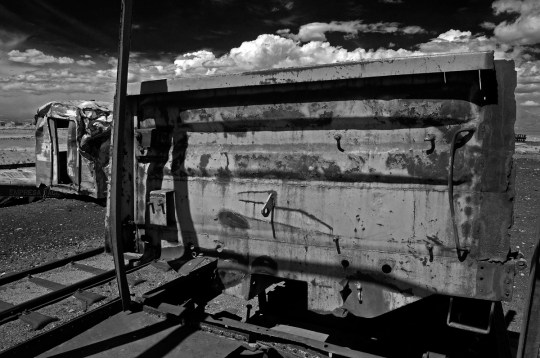 Uyuni, Bolivia train cemetery