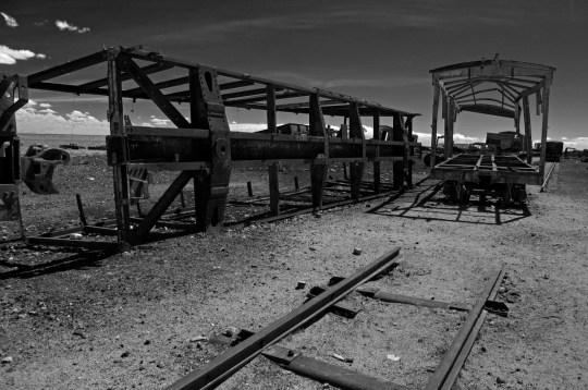 Uyuni, Bolivia train cemetery