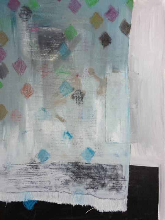 Cover/Veil (Blue), 30 X 40