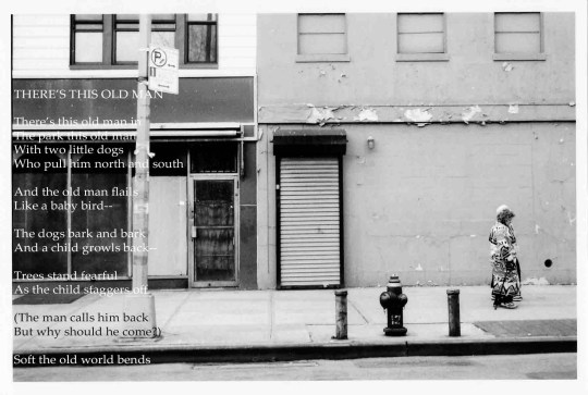 there's this old man