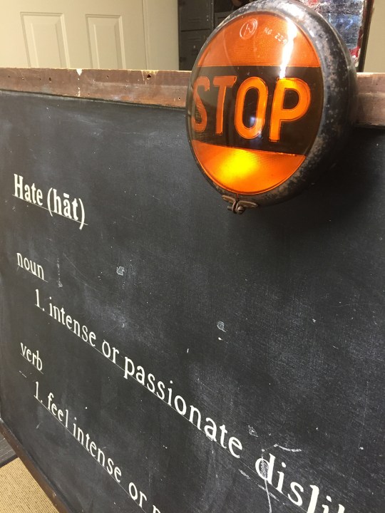 V.L. Cox-End Hate series-stophate2