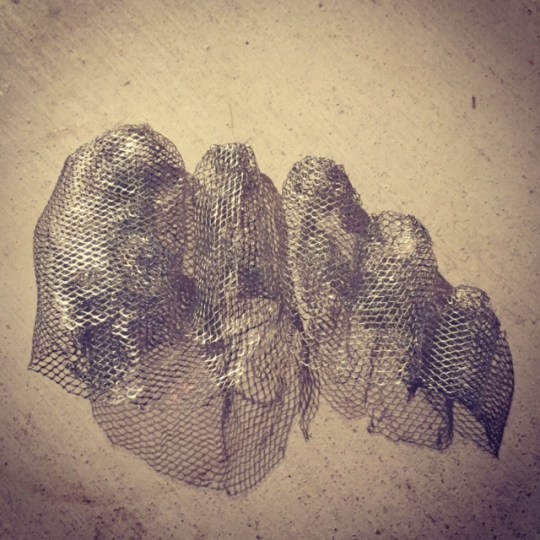 Disjointed Too - aluminium mesh