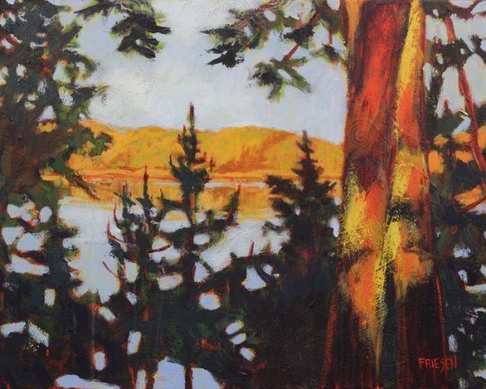 When Warmth Fell from the Sky / 24" X 30"