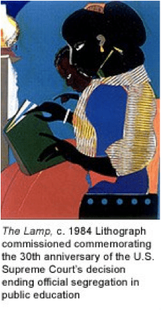 The Lamp, by Romare Bearden